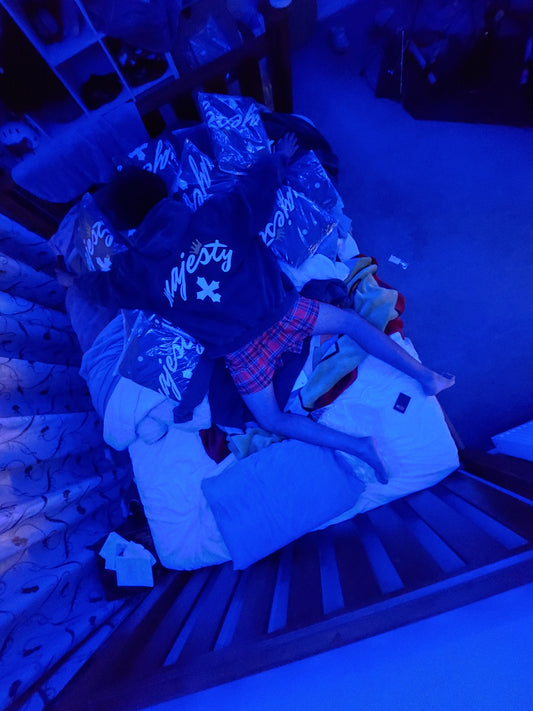 Majesty vintage wash hoodie